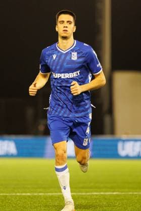 Joao Moutinho seen during UEFA Conference League league phase game between team of Lincoln Red Imps and Lech Poznan (Maciej Rogowski Ball Raw Images) Gibraltar Europa Sports Comples Gibraltar Copyright: xMaciejxRogowskix maciejrogowski_lincolnlech25_26-42