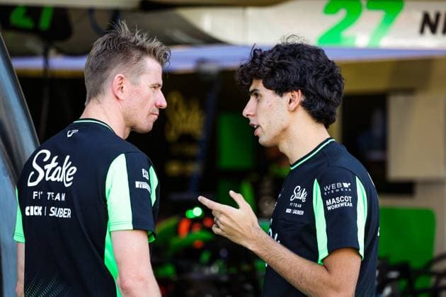 F1 - MEXICO CITY GRAND PRIX 2025 HULKENBERG Nico (ger), Stake F1 Team Kick C45,BORTOLETO Gabriel (bra), Stake F1 Team Kick C45, portrait during the 2025 Formula 1 Mexico City Grand Prix, 20th round of the 2025 FIA Formula One World Championship, WM, Weltmeisterschaft from October 24 to 26, 2025 on the Autodromo Hermanos Rodriguez, in Mexico City, Mexico - Mexico CityMexico  Copyright: xFLORENTxGOODENx