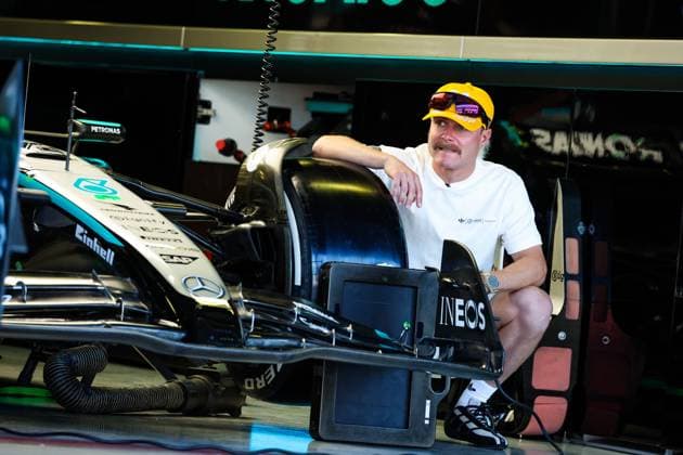 F1 - MEXICO CITY GRAND PRIX 2025 BOTTAS Valtteri (fin), Mercedes AMG F1 Team Reserve Driver, action during the 2025 Formula 1 Mexico City Grand Prix, 20th round of the 2025 FIA Formula One World Championship, WM, Weltmeisterschaft from October 24 to 26, 2025 on the Autodromo Hermanos Rodriguez, in Mexico City, Mexico - Mexico CityMexico  Copyright: xFLORENTxGOODENx