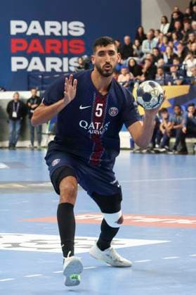 HANDBALL : Paris Saint Germain Vs Gog - Ligue des Champions - 23 10 2025 Yahia Omar (Paris Saint Germain) ParisFrance  Copyright: xMichaelxBaucherx