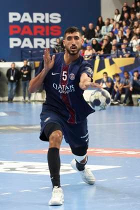 HANDBALL : Paris Saint Germain Vs Gog - Ligue des Champions - 23 10 2025 Yahia Omar (Paris Saint Germain) ParisFrance  Copyright: xMichaelxBaucherx