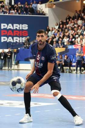 HANDBALL : Paris Saint Germain Vs Gog - Ligue des Champions - 23 10 2025 Yahia Omar (Paris Saint Germain) ParisFrance  Copyright: xMichaelxBaucherx