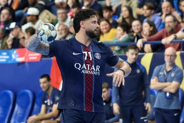 HANDBALL : Paris Saint Germain Vs Gog - Ligue des Champions - 23 10 2025 Elohim Prandi (Paris Saint Germain) ParisFrance  Copyright: xMichaelxBaucherx