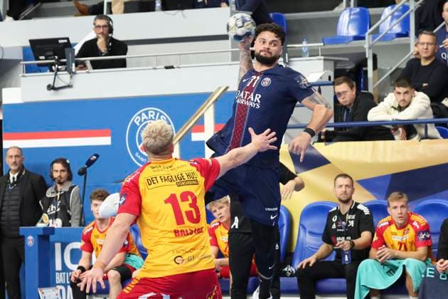 HANDBALL : Paris Saint Germain Vs Gog - Ligue des Champions - 23 10 2025 Elohim Prandi (Paris Saint Germain) ParisFrance  Copyright: xMichaelxBaucherx