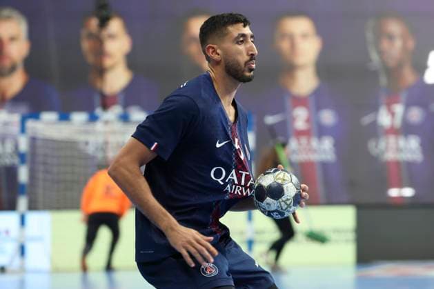 HANDBALL : Paris Saint Germain Vs Gog - Ligue des Champions - 23 10 2025 Yahia Omar (Paris Saint Germain) ParisFrance  Copyright: xMichaelxBaucherx