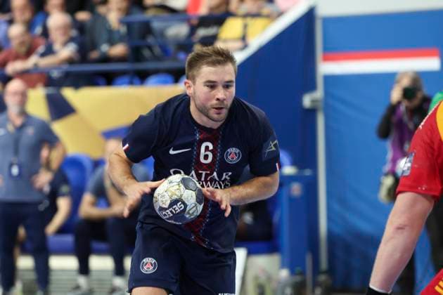 HANDBALL : Paris Saint Germain Vs Gog - Ligue des Champions - 23 10 2025 Luc Steins (Paris Saint Germain) ParisFrance  Copyright: xMichaelxBaucherx