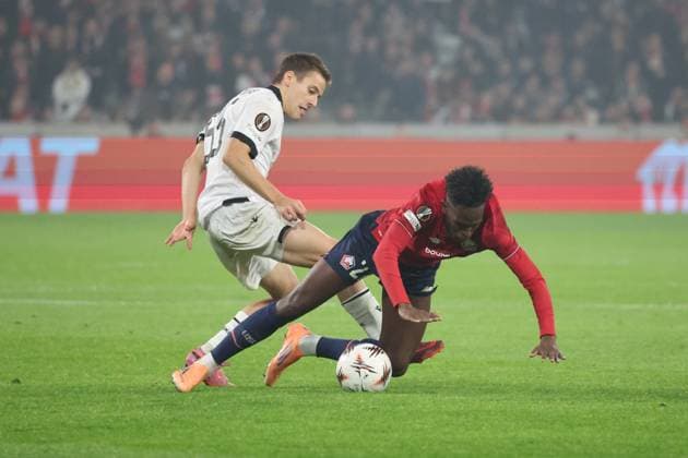 FOOTBALL : LOSC Lille vs PAOK FC - UEFA Europa League - 23 10 2025 lors du match LOSC Lille vs PAOK FC, UEFA Europa League phase de ligue, Decathlon Arena stade Pierre Mauroy, le 23 octobre 2025 - photo Laurent Sanson PsnewZ  Copyright: xLaurentxSANSONx xPsnewZx