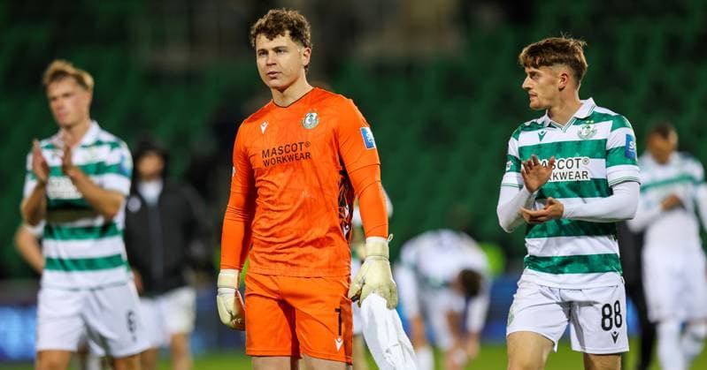 UEFA Europa Conference League Group Phase, Tallaght Stadium, Dublin 23 10 2025 Shamrock Rovers vs NK Celje Rovers Ed McGinty and John McGovern dejected after the game Ed McGinty and John McGovern dejected after the game 23 10 2025  Copyright: x INPHO RyanxByrnex RB1_6059