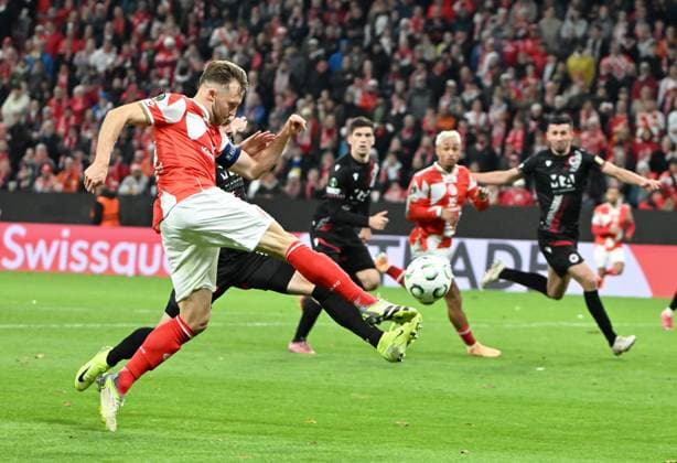 Conference League Season 2025 2026 Mewa Arena Mainz 23 10 2025 1 FSV Mainz 05 mz Zrinjski Mostar zrm 1 0 Silvan WIDMER 1 FSV Mainz 05 DFL REGULATIONS PROHIBIT ANY USE OF PHOTOGRAPHS AS IMAGE SEQUENCES AND OR QUASI VIDEO EDITORIAL USE ONLY NATIONAL AND INTERNATIONAL NEWS AGENCIES OUT Football Conference League 1 FSV Mainz 05