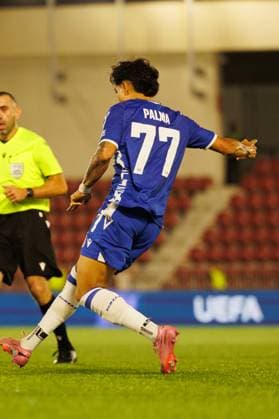 Luis Palma seen during UEFA Conference League league phase game between team of Lincoln Red Imps and Lech Poznan (Maciej Rogowski Ball Raw Images) Gibraltar Europa Sports Comples Gibraltar Copyright: xMaciejxRogowskix maciejrogowski_lincolnlech25_26-58