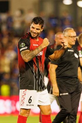 Bernardo Lopes seen during UEFA Conference League league phase game between team of Lincoln Red Imps and Lech Poznan (Maciej Rogowski Ball Raw Images) Gibraltar Europa Sports Comples Gibraltar Copyright: xMaciejxRogowskix maciejrogowski_lincolnlech25_26-65