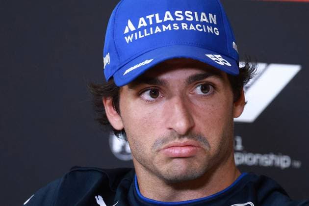 Formula 1 Grand Prix of Mexico - Previews MEXICO CITY, MEXICO - OCTOBER 23: Carlos Sainz of Williams attends a press conference, PK, Pressekonferenz ahead of the F1 GP of Mexico, at Autodromo Hermanos Rodriguez, in Mexico City, Mexico on October 23, 2025. Daniel Cardenas Anadolu Mexico City Mexico. Editorial use only. Please get in touch for any other usage.  Copyright: x2025xAnadoluxDanielxCardenasx