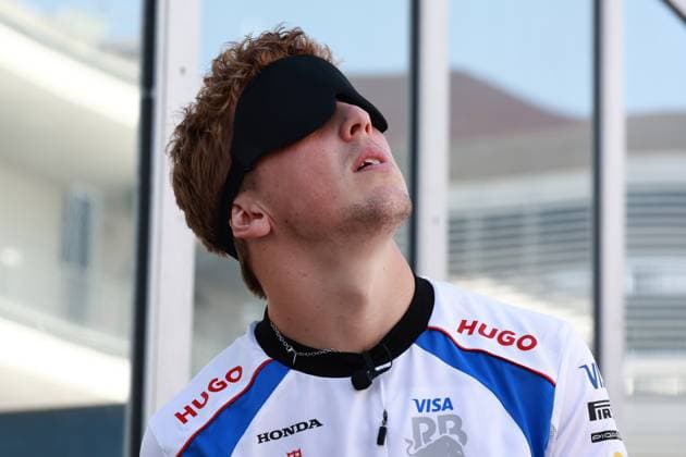 Formula 1 Grand Prix of Mexico - Previews MEXICO CITY, MEXICO - OCTOBER 23: Liam Lawson of Racing Bulls takes part in an activity in the paddock ahead of the F1 GP of Mexico, at Autodromo Hermanos Rodriguez, in Mexico City, Mexico on October 23, 2025. Daniel Cardenas Anadolu Mexico City Mexico. Editorial use only. Please get in touch for any other usage.  Copyright: x2025xAnadoluxDanielxCardenasx