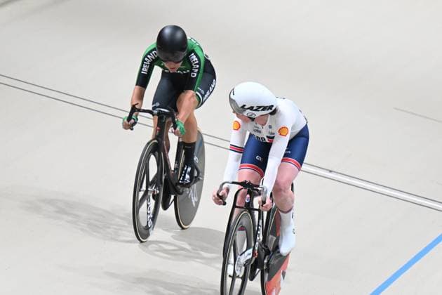 23-10-2025 World Championships Elite Women Track; Giornata 02; 2025, Irlanda; 2025, Great Britain; Gillespie, Lara; Archibald, Katie; Santiago Del Cile - Velodromo Penalolen; 