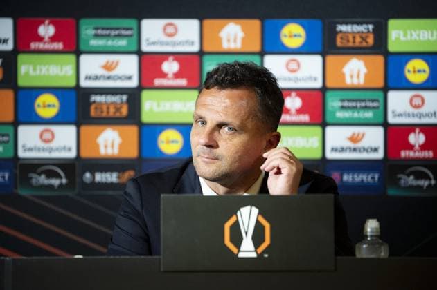 Malmo FF v GNK Dinamo - UEFA Europa League 2025 26 League Phase MD3 MALMO, SWEDEN - OCTOBER 23: Head Coach of Dinamo Zagreb Mario Kovacevic speak on a press conference, PK, Pressekonferenz after the UEFA Europa League 2025 26 League Phase MD3 match between Malmo FF and GNK Dinamo at Malmo New Stadium on October 23, 2025 in Malmo, Sweden.  ChristianxOrnberg PIXSELL