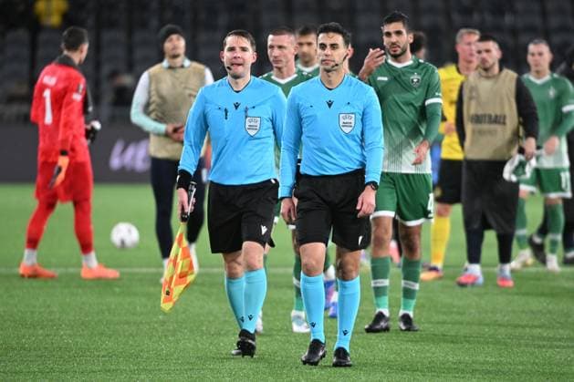 BERN, SWITZERLAND OCTOBER 23 Referee Mohammad Al Emara c during the UEFA Europa League 2025 26 League Phase MD3 match between BSC Young Boys and PFC Ludogorets 1945 at Stadion Wankdorf on October 23, 2025 in Bern, Switzerland Bern Stadion Wankdorf Bern Switzerland Copyright: xJustPictures.ch ManuelxWinterbergerx jp-en-EuSpIm-MWI_4450