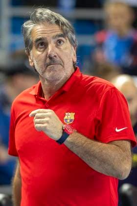 EHF Champions League - Orlen Wisla Plock v FC Barcelona, Barca Antonio Carlos Ortega Perez during the match EHF Champions League Men match between Orlen Wisla Plock and FC Barcelona in Plock, Poland on October 24, 2025.NO SALES POLAND Plock Poland  Copyright: xAndrzejxIwanczukx originalFilename:iwanczuk-ehfchamp251024_npqAo.jpg
