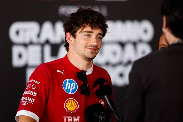 F1 - MEXICO CITY GRAND PRIX 2025 LECLERC Charles (mco), Scuderia Ferrari SF-25, portrait during the 2025 Formula 1 Mexico City Grand Prix, 20th round of the 2025 FIA Formula One World Championship, WM, Weltmeisterschaft from October 24 to 26, 2025 on the Autodromo Hermanos Rodriguez, in Mexico City, Mexico - Mexico CityMexico  Copyright: xJavierxJimenezx