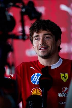F1 - MEXICO CITY GRAND PRIX 2025 LECLERC Charles (mco), Scuderia Ferrari SF-25, portrait during the 2025 Formula 1 Mexico City Grand Prix, 20th round of the 2025 FIA Formula One World Championship, WM, Weltmeisterschaft from October 24 to 26, 2025 on the Autodromo Hermanos Rodriguez, in Mexico City, Mexico - Mexico CityMexico  Copyright: xJavierxJimenezx