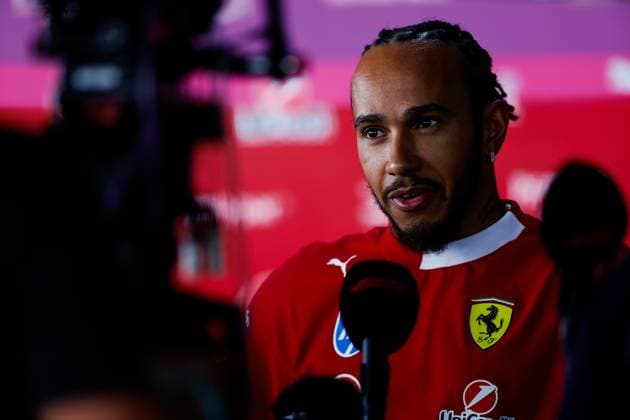 F1 - MEXICO CITY GRAND PRIX 2025 HAMILTON Lewis (gbr), Scuderia Ferrari SF-25, portrait during the 2025 Formula 1 Mexico City Grand Prix, 20th round of the 2025 FIA Formula One World Championship, WM, Weltmeisterschaft from October 24 to 26, 2025 on the Autodromo Hermanos Rodriguez, in Mexico City, Mexico - Mexico CityMexico  Copyright: xJavierxJimenezx