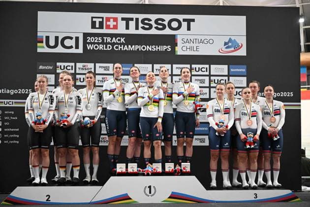 23-10-2025 World Championships Elite Women Track; Giornata 02; 2025, Italia; 2025, Germany; 2025, Great Britain; Santiago Del Cile - Velodromo Penalolen; 