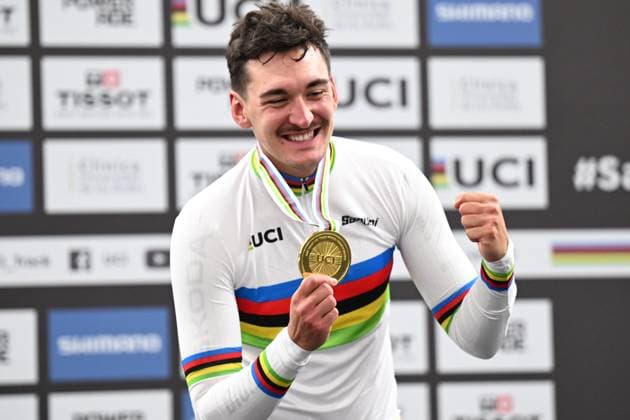 23-10-2025 World Championships Elite Track; Giornata 02; 2025, Germany; Augenstein, Moritz; Santiago Del Cile - Velodromo Penalolen; 