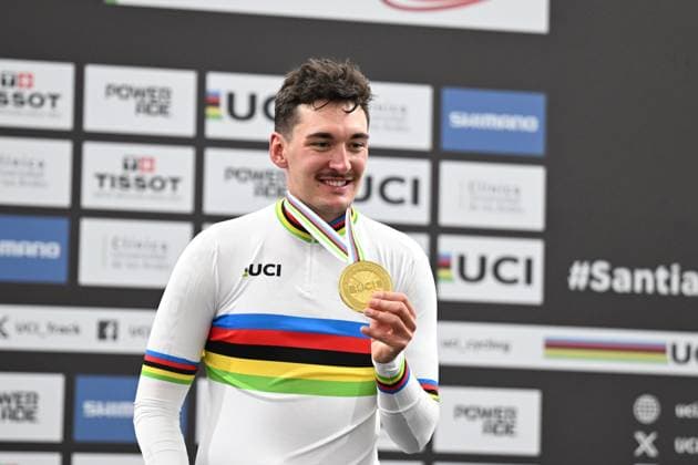 23-10-2025 World Championships Elite Track; Giornata 02; 2025, Germany; Augenstein, Moritz; Santiago Del Cile - Velodromo Penalolen; 