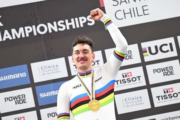23-10-2025 World Championships Elite Track; Giornata 02; 2025, Germany; Augenstein, Moritz; Santiago Del Cile - Velodromo Penalolen; 
