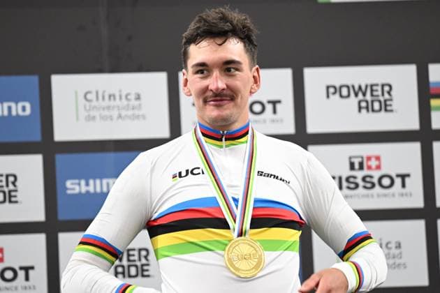 23-10-2025 World Championships Elite Track; Giornata 02; 2025, Germany; Augenstein, Moritz; Santiago Del Cile - Velodromo Penalolen; 