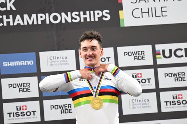 23-10-2025 World Championships Elite Track; Giornata 02; 2025, Germany; Augenstein, Moritz; Santiago Del Cile - Velodromo Penalolen; 