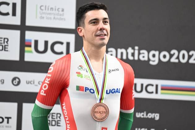 23-10-2025 World Championships Elite Track; Giornata 02; 2025, Portogallo; Leitao, Iuri; Santiago Del Cile - Velodromo Penalolen; 