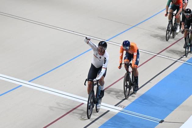 23-10-2025 World Championships Elite Track; Giornata 02; 2025, Germany; Augenstein, Moritz; Santiago Del Cile - Velodromo Penalolen; 