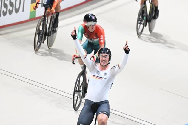 23-10-2025 World Championships Elite Track; Giornata 02; 2025, Germany; Augenstein, Moritz; Santiago Del Cile - Velodromo Penalolen; 