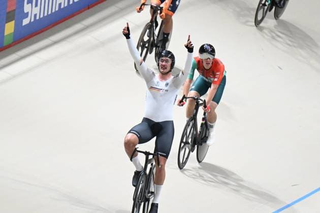 23-10-2025 World Championships Elite Track; Giornata 02; 2025, Germany; Augenstein, Moritz; Santiago Del Cile - Velodromo Penalolen; 