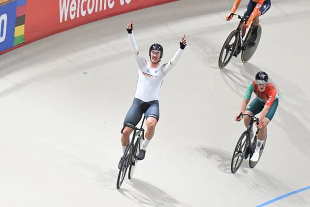 23-10-2025 World Championships Elite Track; Giornata 02; 2025, Germany; Augenstein, Moritz; Santiago Del Cile - Velodromo Penalolen; 