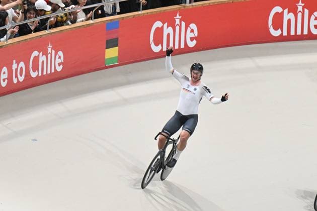 23-10-2025 World Championships Elite Track; Giornata 02; 2025, Germany; Augenstein, Moritz; Santiago Del Cile - Velodromo Penalolen; 