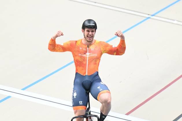 23-10-2025 World Championships Elite Track; Giornata 02; 2025, Olanda; Lavreysen, Harrie; Santiago Del Cile - Velodromo Penalolen; 
