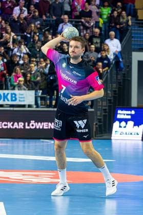 23 10 2025, xovx, Handball Daikin Handball Bundesliga, HSG Wetzlar FRISCH AUF Göppingen Dominik Mappes HSG Wetzlar , Freisteller Wetzlar Buderus Arena Hessen Germany EN