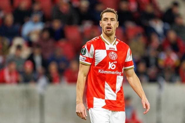 MAINZ, DEUTSCHLAND - OCTOBER 23: Dominik Kohr (1. FSV Mainz 05, 31) during the match between 1. FSV Mainz 05 vs. HäK Zrinjski Mostar at MEWA Arena on matchday 2 on October 23, 2025 in Mainz, Deutschland. Rheinland-Pfalz Deutschland Copyright: xBEAUTIFULxSPORTS Hahnex