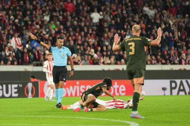 Rohit Saggi (Referee) UEFA Europa League: SC Freiburg vs FC Utrecht, Europa-Park-Stadion, 24.09.2025 Baden-Württemberg Deutschland Copyright: xBEAUTIFULxSPORTS Boscox