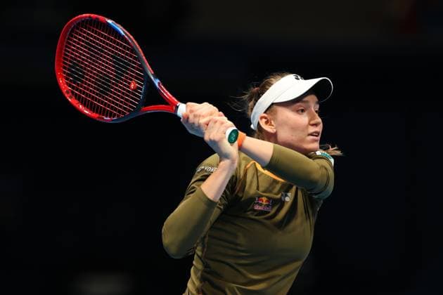 Elena Rybakina (KAZ), OCTOBER 24, 2025 - Tennis : TORAY PAN PACIFIC OPEN TENNIS 2025 Quarter Final Match at Ariake Coliseum, Tokyo, Japan. Noxthirdxpartyxsales  aflo_307991507