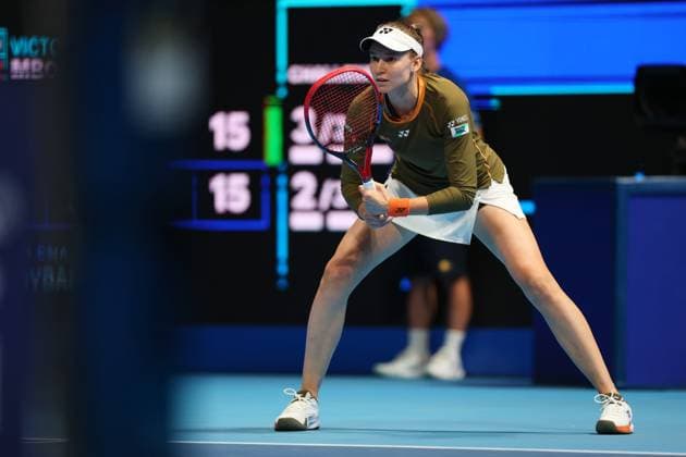 Elena Rybakina (KAZ), OCTOBER 24, 2025 - Tennis : TORAY PAN PACIFIC OPEN TENNIS 2025 Quarter Final Match at Ariake Coliseum, Tokyo, Japan. Noxthirdxpartyxsales  aflo_307991510
