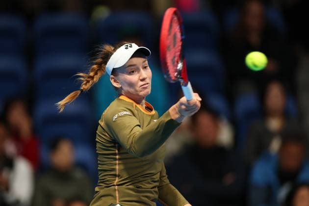 Elena Rybakina (KAZ), OCTOBER 24, 2025 - Tennis : TORAY PAN PACIFIC OPEN TENNIS 2025 Quarter Final Match at Ariake Coliseum, Tokyo, Japan. Noxthirdxpartyxsales  aflo_307991513
