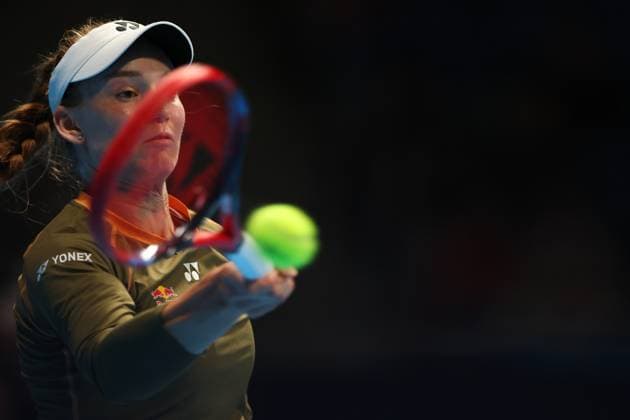 Elena Rybakina (KAZ), OCTOBER 24, 2025 - Tennis : TORAY PAN PACIFIC OPEN TENNIS 2025 Quarter Final Match at Ariake Coliseum, Tokyo, Japan. Noxthirdxpartyxsales  aflo_307991520