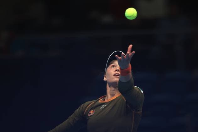 Elena Rybakina (KAZ), OCTOBER 24, 2025 - Tennis : TORAY PAN PACIFIC OPEN TENNIS 2025 Quarter Final Match at Ariake Coliseum, Tokyo, Japan. Noxthirdxpartyxsales  aflo_307991521
