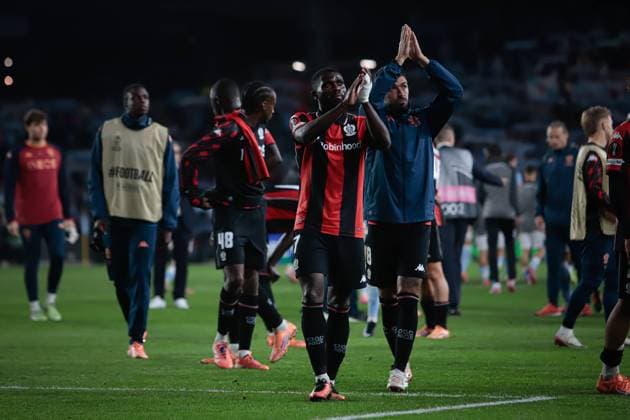 October 23, 2025, Vigo, Galicia, Spain: VIGO, SPAIN. OCTOBER 23: Europa League match between RC CELTA and OGC Nice at the Abanca-Balaidos Stadium in Vigo on October 23, 2025. Vigo Spain - ZUMAi112 20251023_zip_i112_030 Copyright: xAdrianxIragox Vigo Spain - ZUMA0838 20251023_zip_i112_030 Copyright: xIMAGO AdrianxIragox