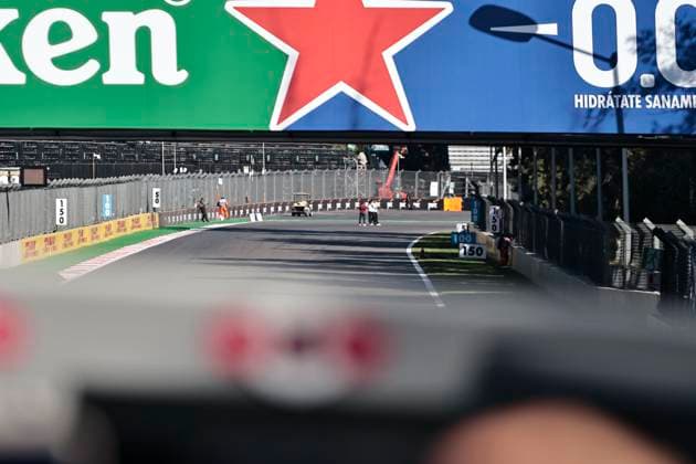 October 23, 2025, Mexico, Cdmx, Mexico: The Mexico City government and the organizers of the Formula 1 racetrack conducted a pre-race tour of the AUTODROMO HERMANOS RODRIGUEZ track. During this tour, they explained the high-speed sections, dangerous curves, and pit entrances. Later, the head of government, CLARA BRUGADA, and the President of the F1 Grand Prix Mexico City, ALEJANDRO SOBERON KURI, discussed the continued presence of F1 in Mexico until 2028 and presented the Mexico pavilion, a place where racegoers can appreciate the value and importance of Mexican culture. At the same time, they celebrated 10 years of F1 in Mexico City, an event of great economic and tourist importance. Mexico Mexico - ZUMAp204 20251023_zip_p204_003 Copyright: xJosuexPerezx