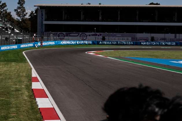 October 23, 2025, Mexico, Cdmx, Mexico: The Mexico City government and the organizers of the Formula 1 racetrack conducted a pre-race tour of the AUTODROMO HERMANOS RODRIGUEZ track. During this tour, they explained the high-speed sections, dangerous curves, and pit entrances. Later, the head of government, CLARA BRUGADA, and the President of the F1 Grand Prix Mexico City, ALEJANDRO SOBERON KURI, discussed the continued presence of F1 in Mexico until 2028 and presented the Mexico pavilion, a place where racegoers can appreciate the value and importance of Mexican culture. At the same time, they celebrated 10 years of F1 in Mexico City, an event of great economic and tourist importance. Mexico Mexico - ZUMAp204 20251023_zip_p204_008 Copyright: xJosuexPerezx