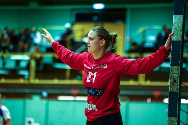 Handball I Women I Season 2025 2026 I Regionalliga Nord I 5 Matchday I SV Henstedt Ulzburg II HT Norderstedt I 23 10 2025 Maja Schmidt 21, HT Norderstedt Copyright: xLobeca RalfxHomburgx