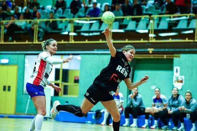 Handball I Women I Season 2025 2026 I Regionalliga Nord I 5 Matchday I SV Henstedt Ulzburg II HT Norderstedt I 23 10 2025 Kristin Bahde 19, SV Henstedt Ulzburg II Copyright: xLobeca RalfxHomburgx